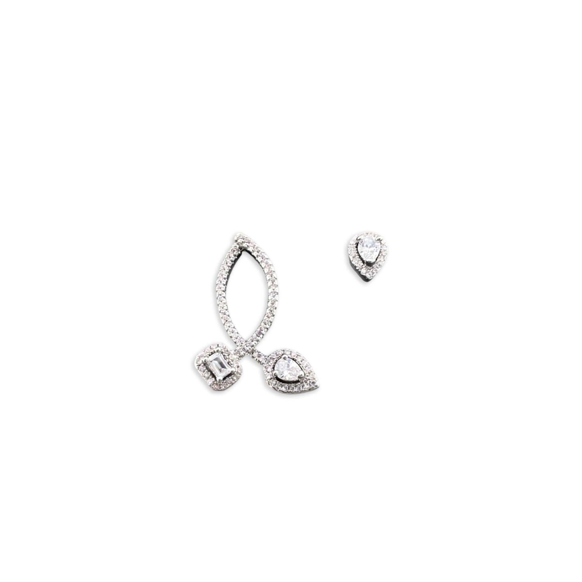Mes1kaa meijia irregular earrings